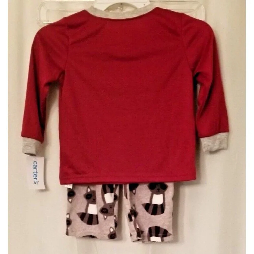 Toddler Pajama Set Animals Cute Carter's New Tags Orig. $22 Soft Sleep 24 Months